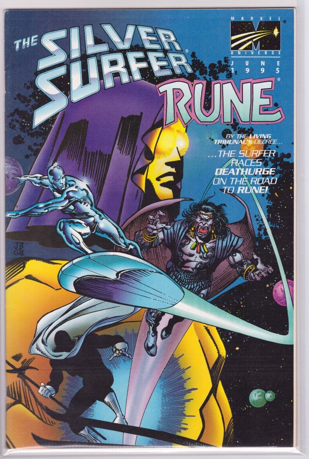 The Silver Surfer Rune #1a Malibu Comics 1995
