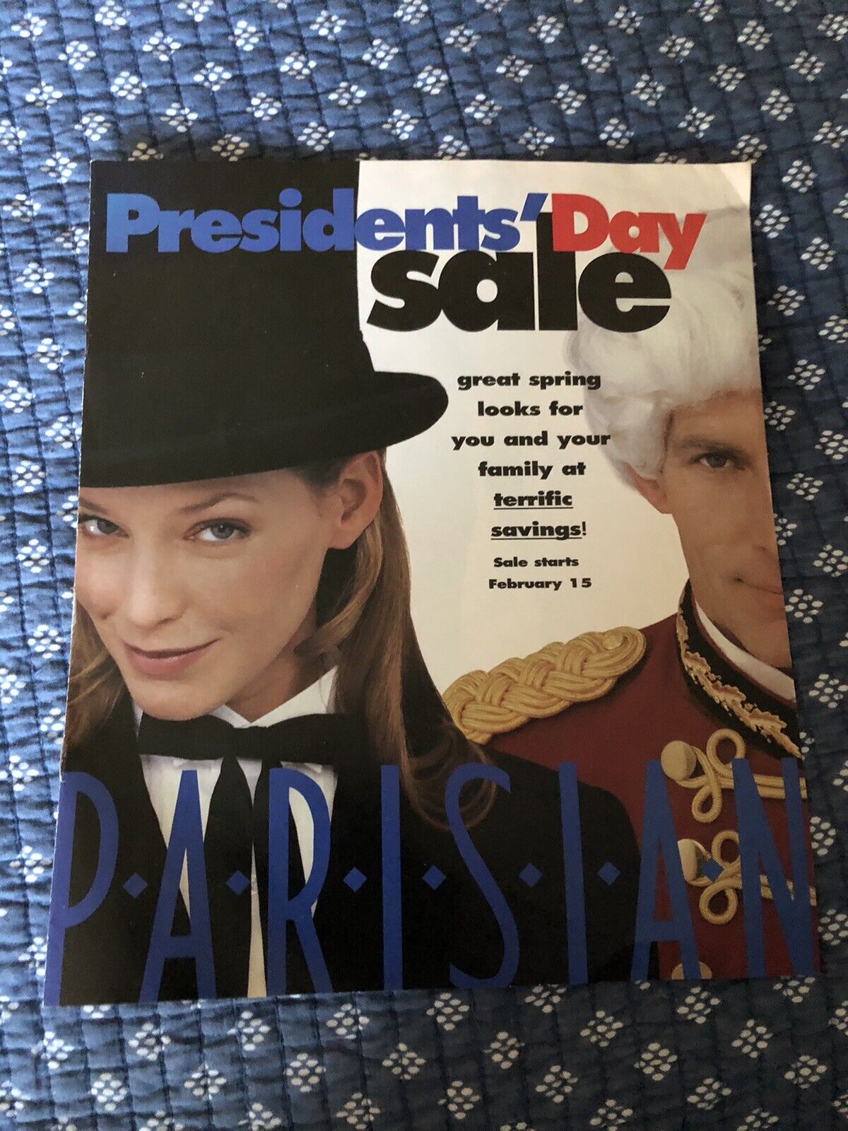 PARISIAN Insert PRESIDENT’S DAY SALE early 2000s 8 pp EXCELLENT