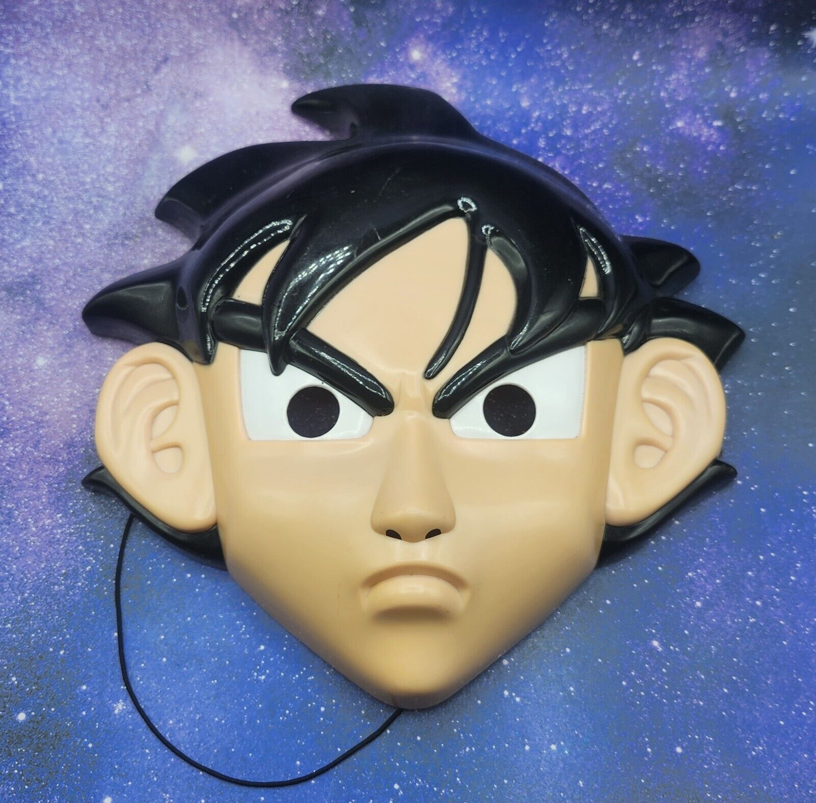 1999 Goku Dragon Ball Z Hard Plastic Mask Toy Quest Bird Studios Rare FAST SHIP
