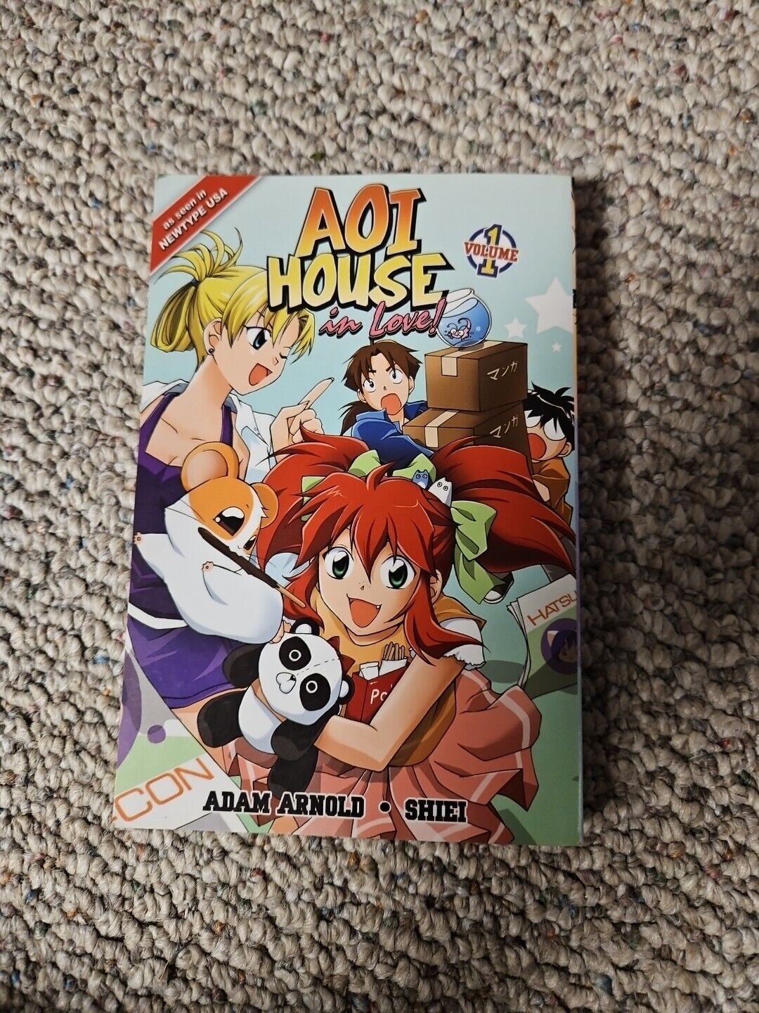 Aoi House In Love Manga Volume 1 English