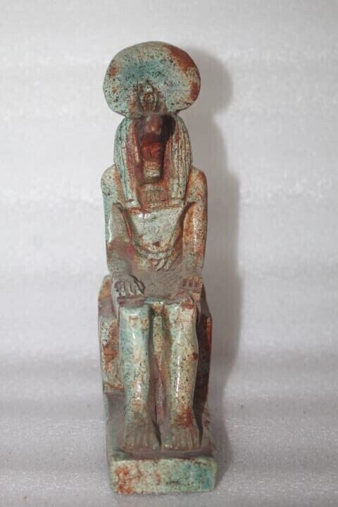 Ancient Egyptian Antiquities Egyptian mythology Stone Ibis statue God Thoth BC