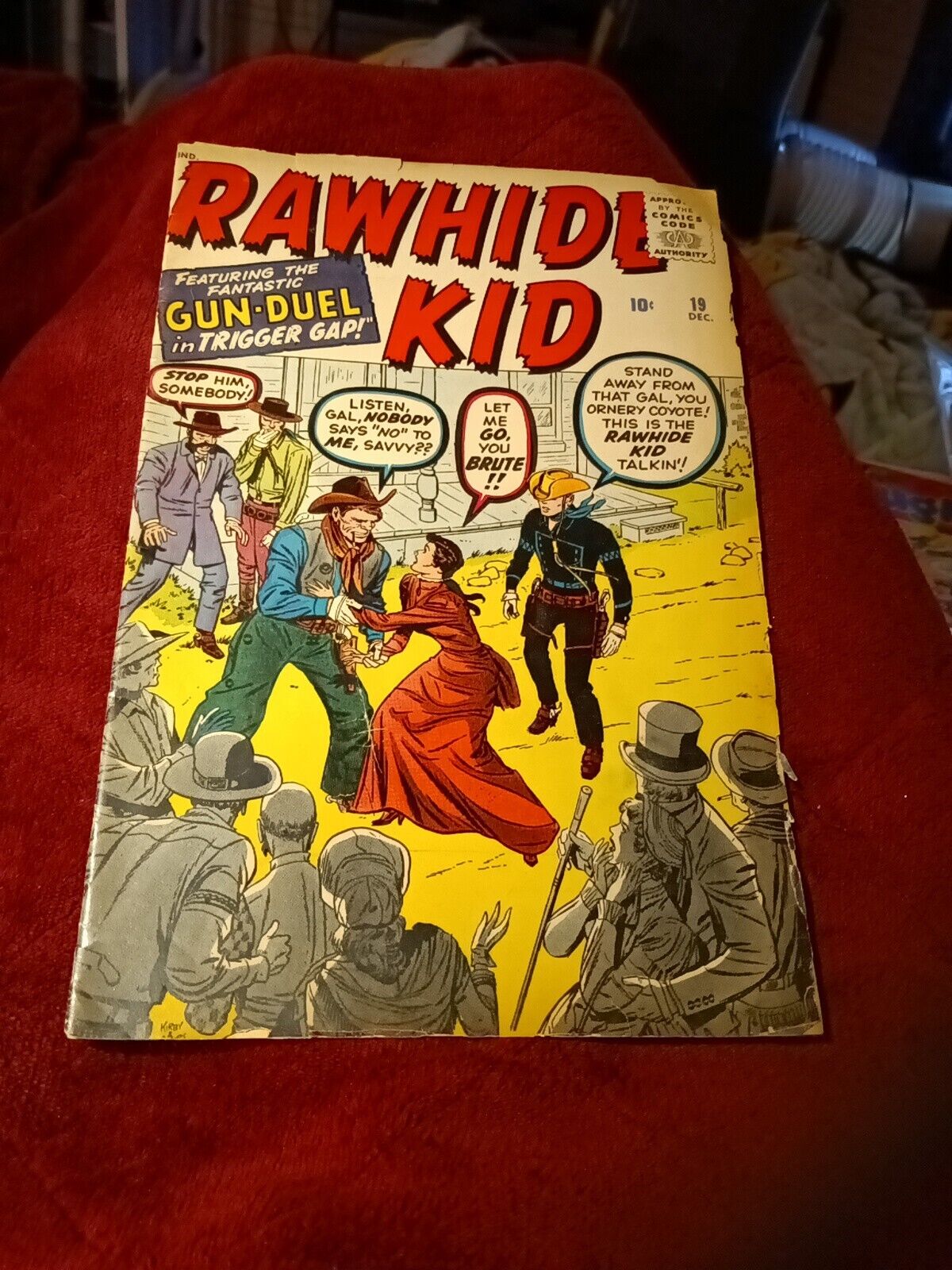 Rawhide Kid #19 Atlas Comics 1960 Jack Kirby Cover Art Silver Age Stan Lee Book