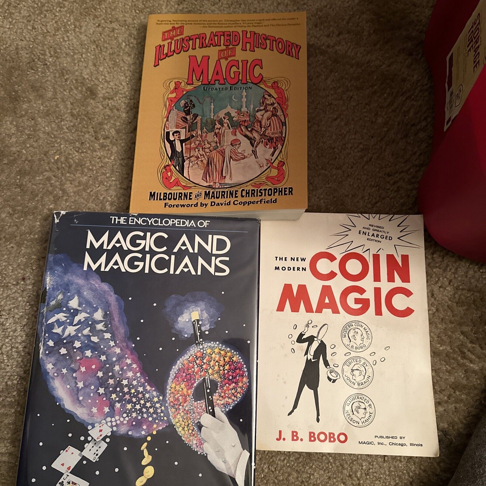 3 Magic Book Lot For Magicians 