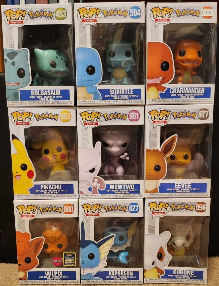 Pokemon Funko pop lot