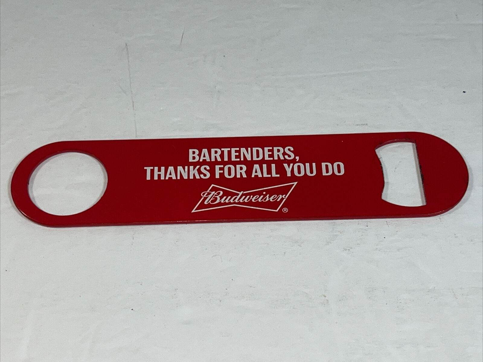 Vintage Budweiser This Is Not A Hobby-Bartenders, Thanks For Bow Tie Beer Opener