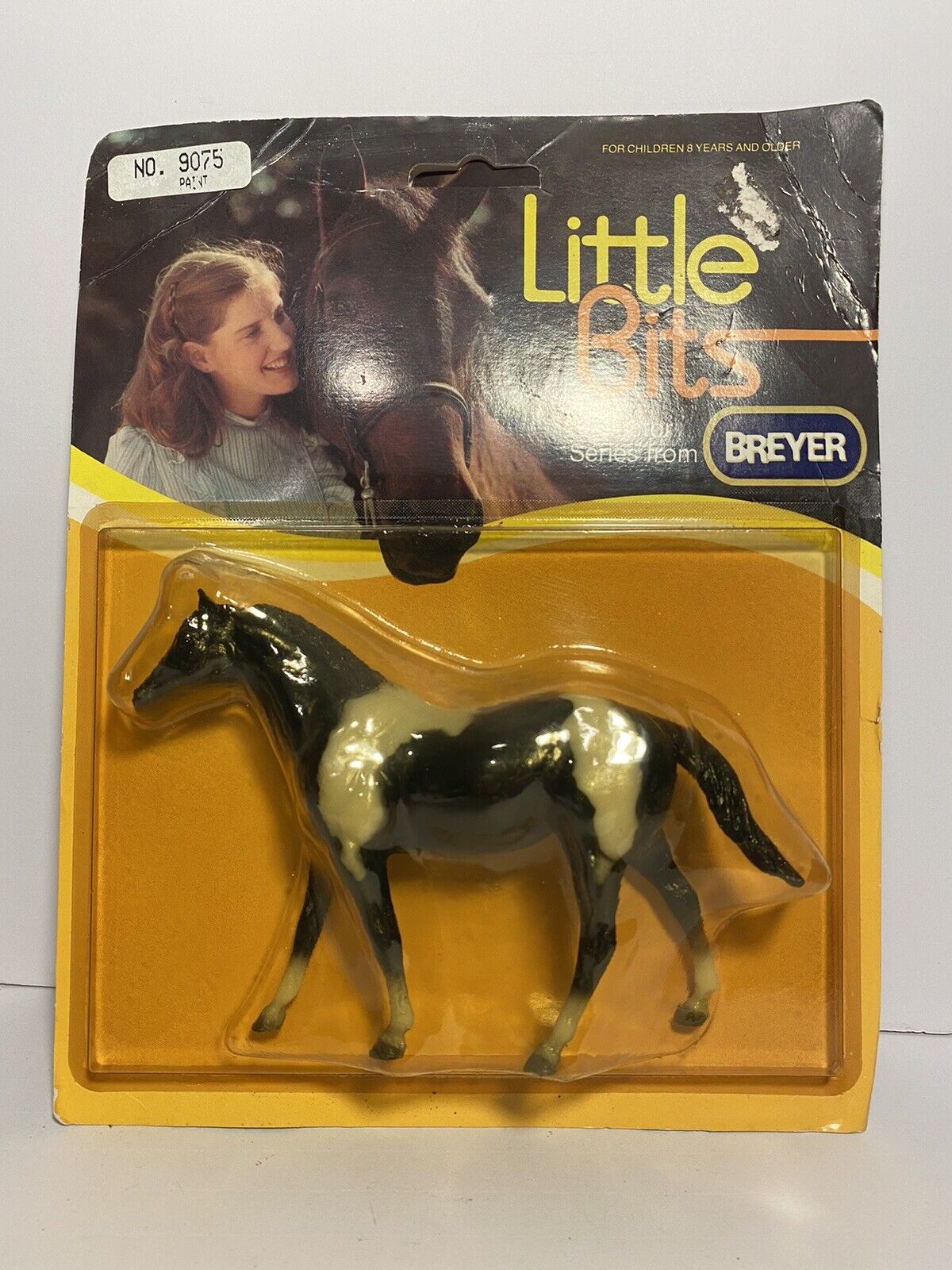 Breyer Little Bits Paint Bay Pinto #9075 1990 In Original Packaging