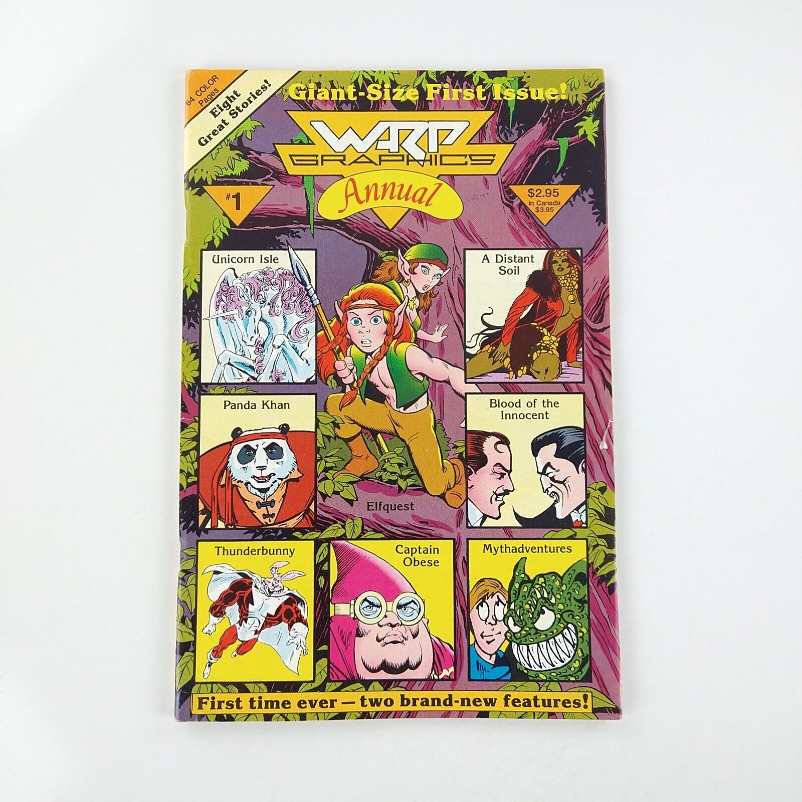 Warp Graphics Annual #1 Elfquest Thunderbunny (1986 Warp Graphics) Comic